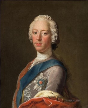 Allan Ramsay Painting - Prince Charles Edward Stuart Eldest Son of Prince James Francis Edward Stuart Allan Ramsay Portraiture Classicism